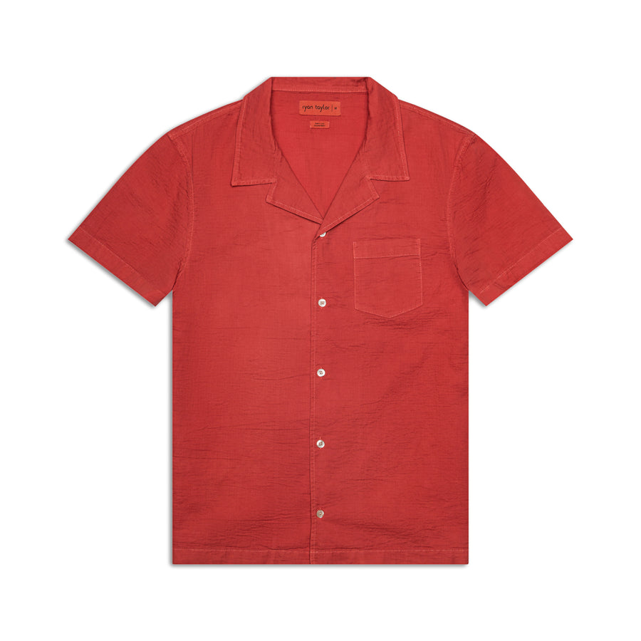 Convertible-Collar Shirt