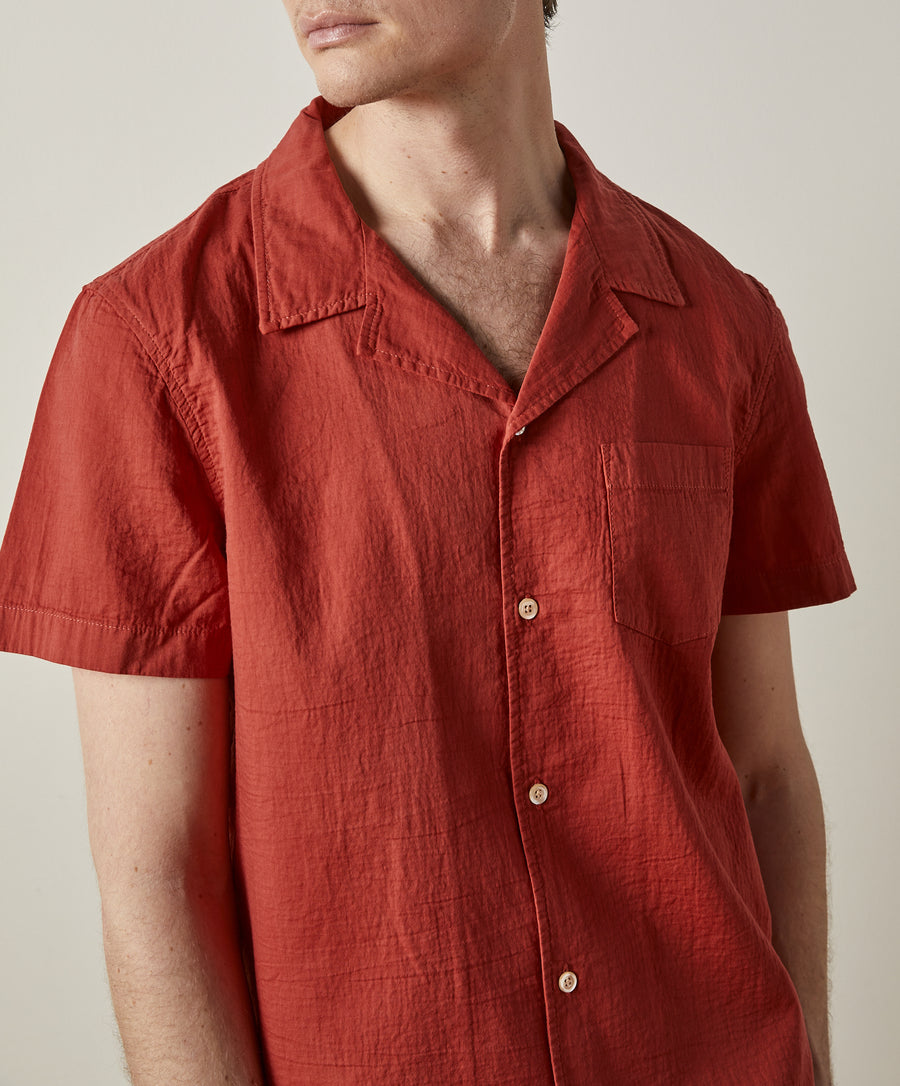 Convertible-Collar Shirt